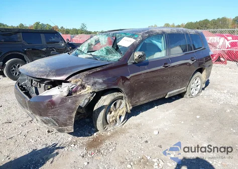 2012 Toyota Highlander Base V6 from USA, damaged, VIN 5TDBK3EHXCS158575
